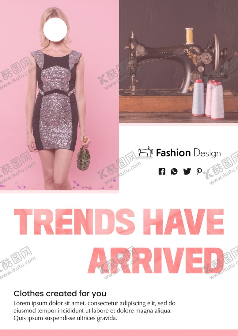 编号：67076509270247274993【酷图网】源文件下载-时装海报