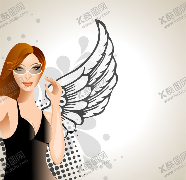 编号：52680210162255391035【酷图网】源文件下载-时尚女人