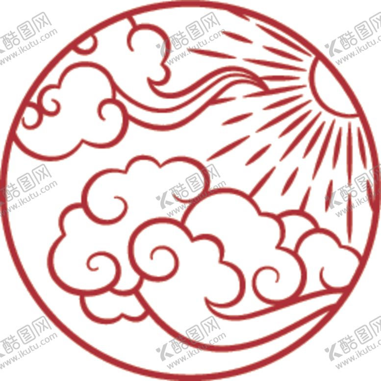 编号：72182805180514298778【酷图网】源文件下载-祥云矢量图