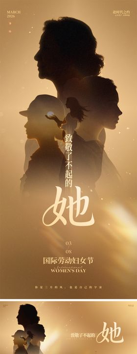 38国际妇女节海报