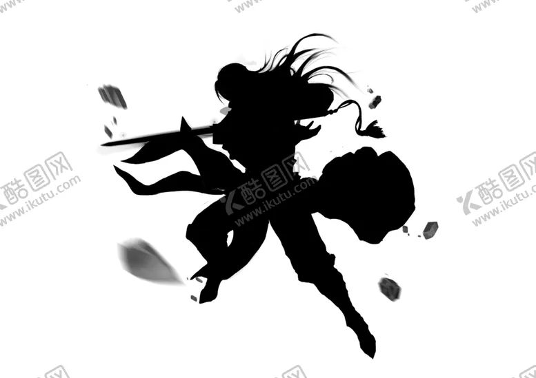 编号：38873003100921298298【酷图网】源文件下载-古风人物剪影