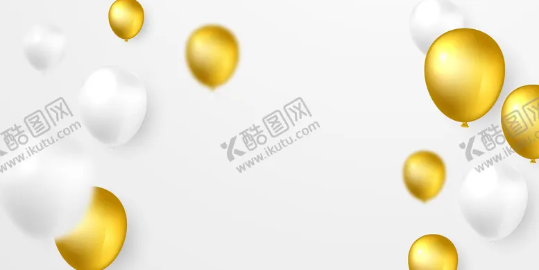编号：04892610080346454273【酷图网】源文件下载-金色气球