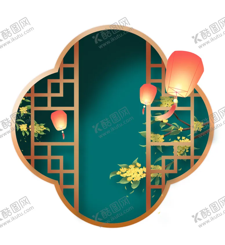 编号：45315001280004191452【酷图网】源文件下载-中式窗