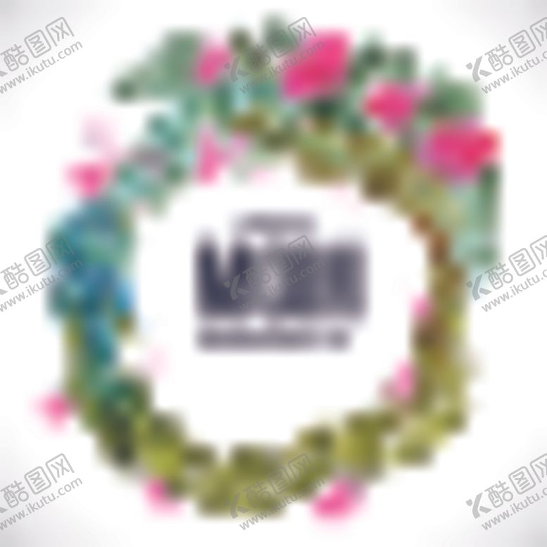 编号：83921109290129158980【酷图网】源文件下载-水彩花卉边框