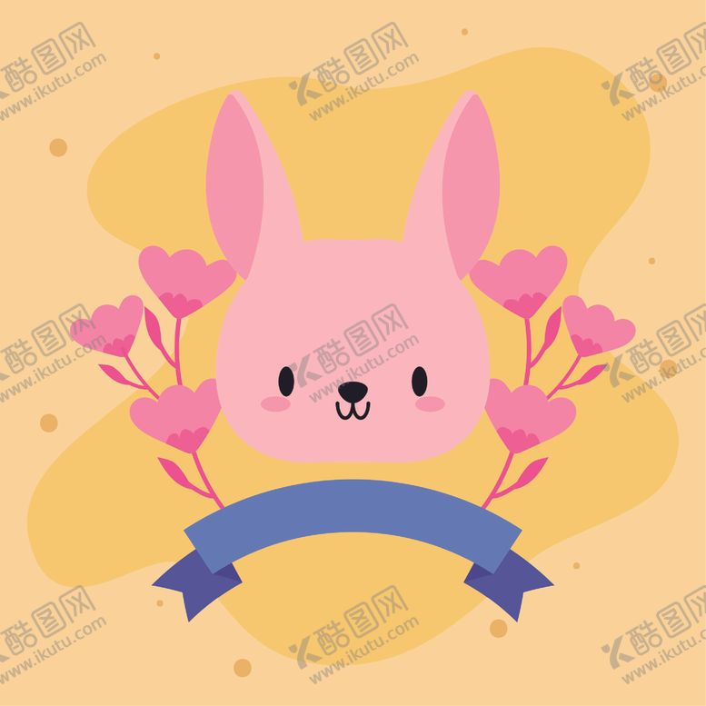 编号：56720510251414254944【酷图网】源文件下载-淡彩卡通动物