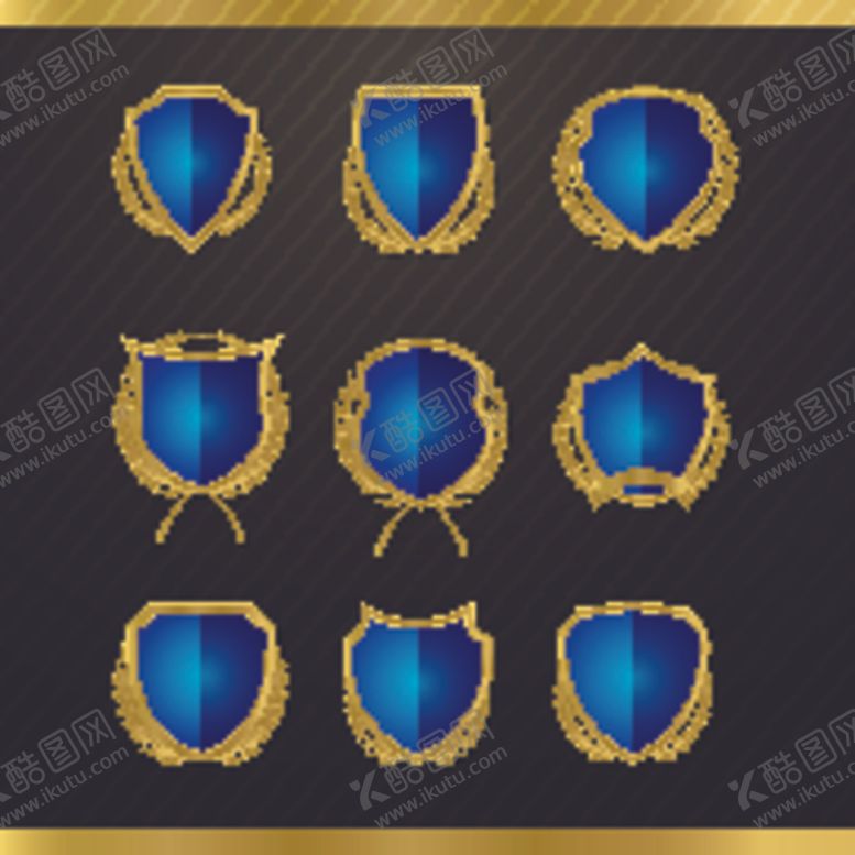 编号：10277910102239106017【酷图网】源文件下载-徽标元素