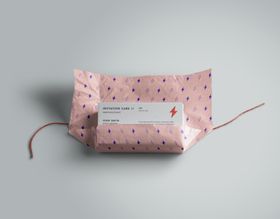 LOGO效果图样机智能贴品牌展示海报设计