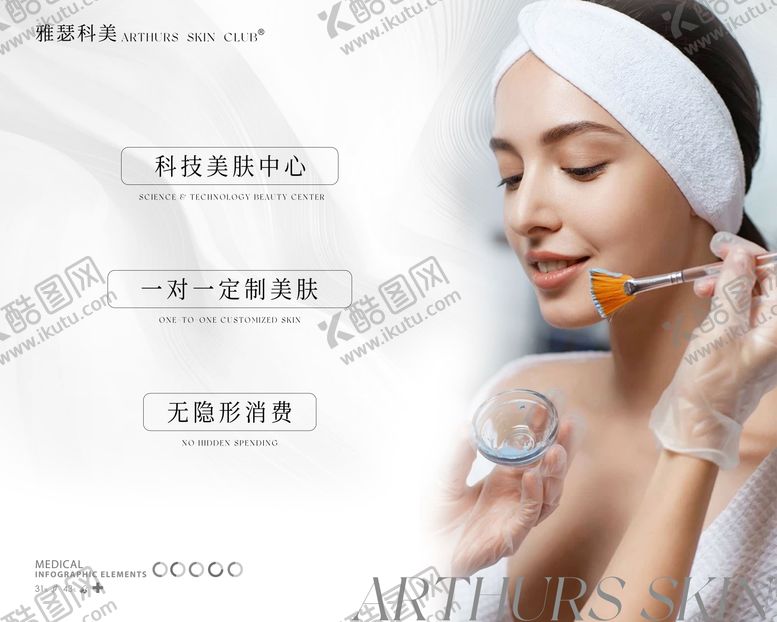 编号：56360608202318063057【酷图网】源文件下载-医美美业灯箱海报展板
