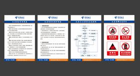 中国电信机房制度牌