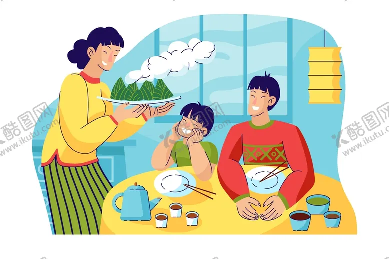 编号：38044702090726111100【酷图网】源文件下载-端午节