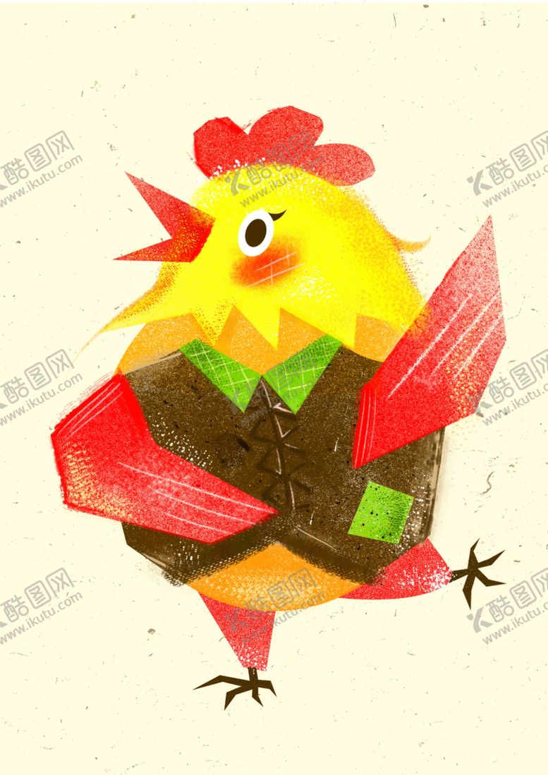 编号：89278410181849092162【酷图网】源文件下载-卡通鸡
