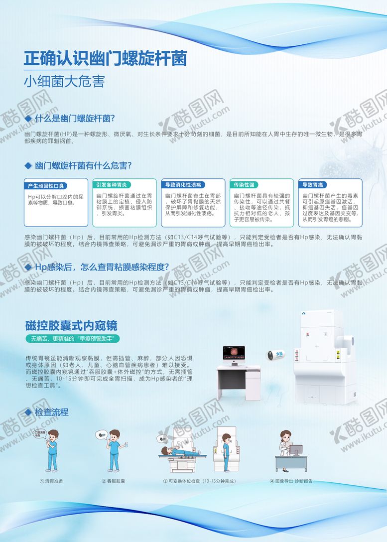 编号：77342712021134387396【酷图网】源文件下载-幽门螺旋杆菌科普海报