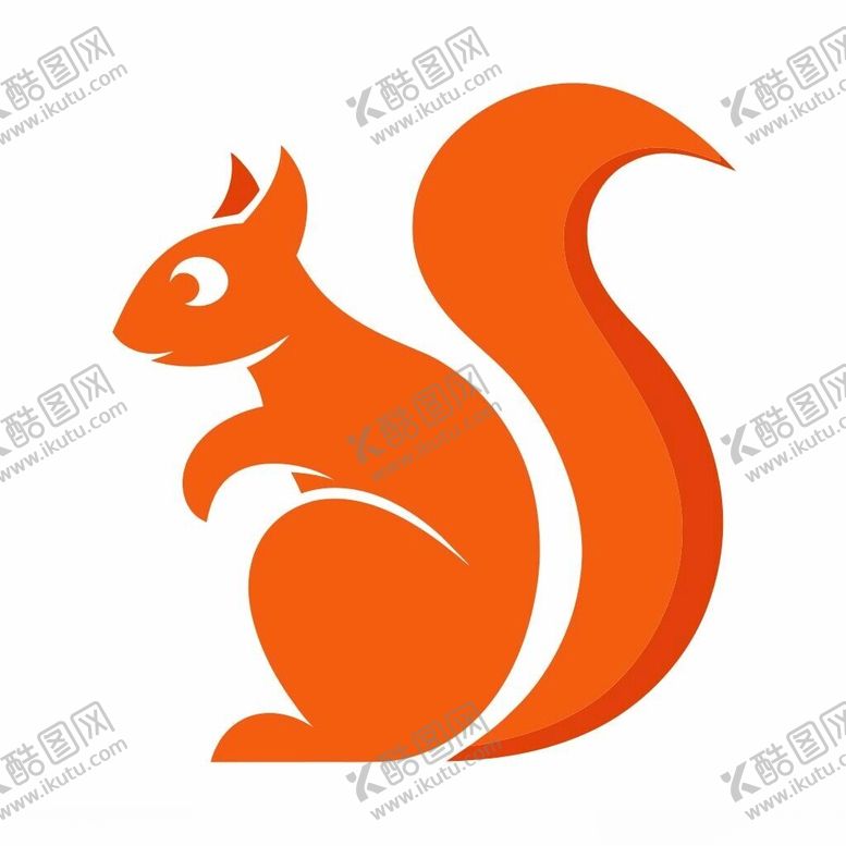编号：60862601170222368919【酷图网】源文件下载-松鼠简约logo设计