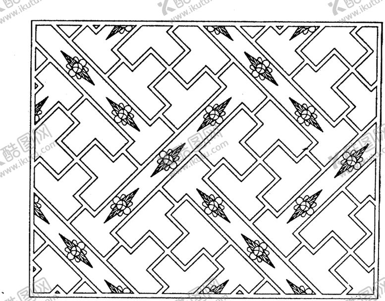 编号：22308410171359528583【酷图网】源文件下载-镂空花图案