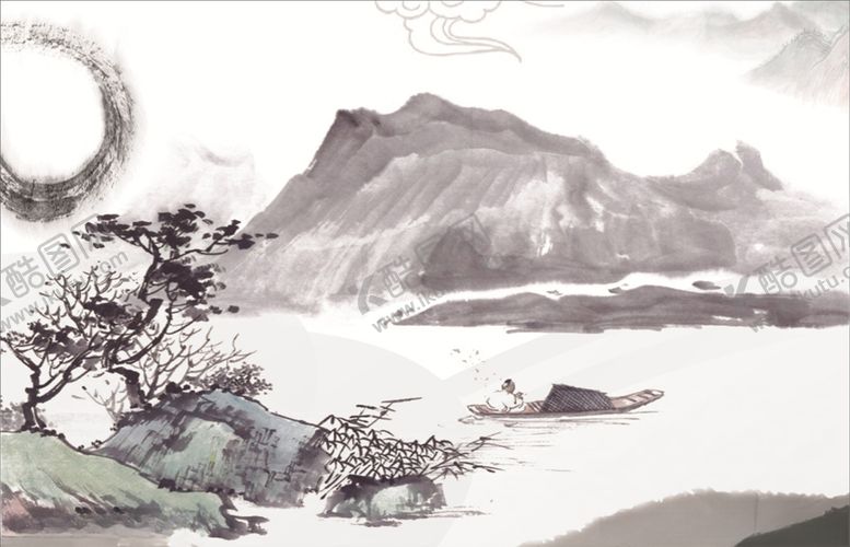 编号：80811505151110444355【酷图网】源文件下载-高山小舟