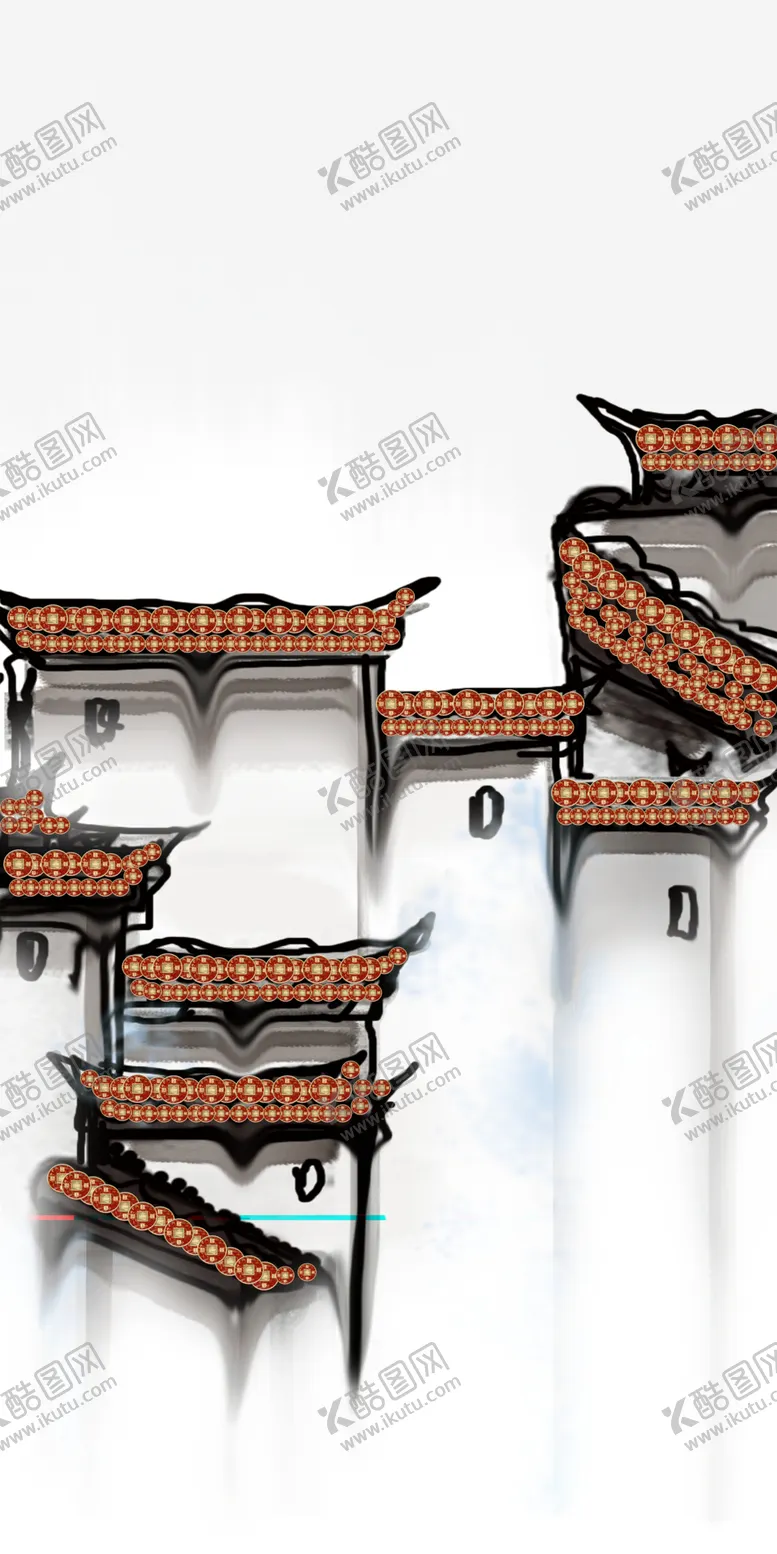 编号：77226806261109093300【酷图网】源文件下载-中国风江南装饰画