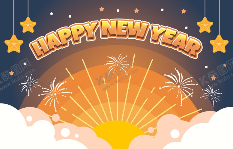 编号：94055106251354488939【酷图网】源文件下载-新年背景