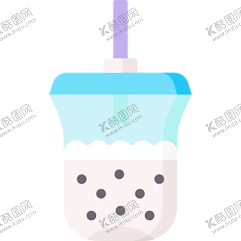 编号：24576310090658408496【酷图网】源文件下载-珍珠奶茶图标