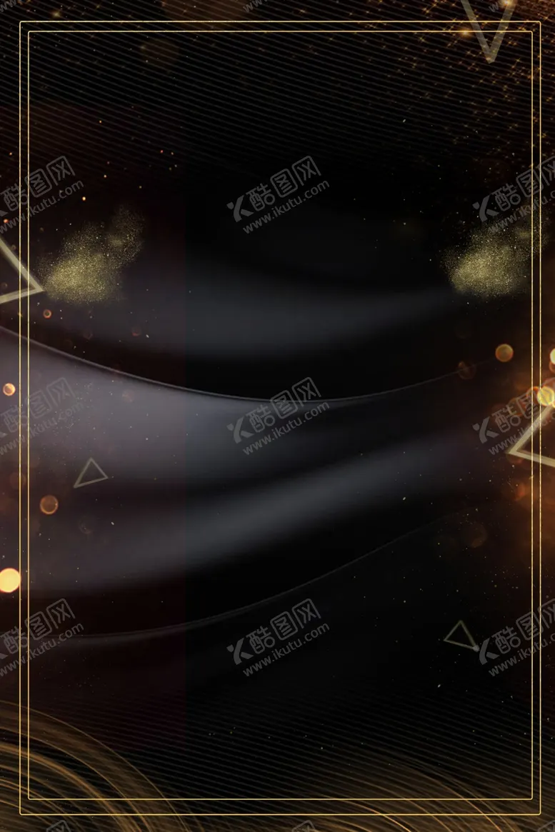 编号：87697906272158002309【酷图网】源文件下载-黑金背景