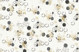 花卉圆环图案背景纹理