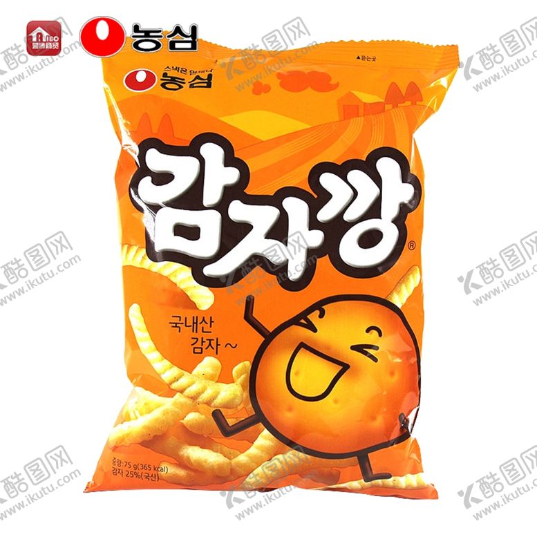 编号：72192609300607139304【酷图网】源文件下载-韩国农心马铃薯膨化土豆条