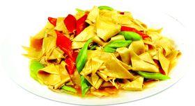 尖椒干豆腐