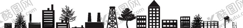 编号：84678010081957164925【酷图网】源文件下载-城市剪影