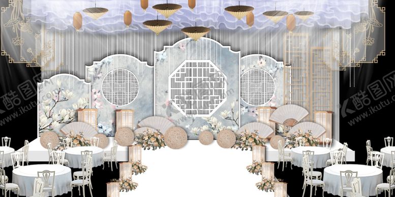 编号：25649109301813529380【酷图网】源文件下载-中式婚礼