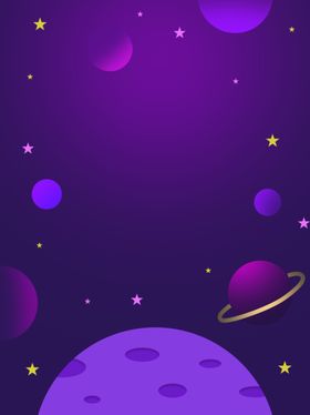 卡通宇宙背景