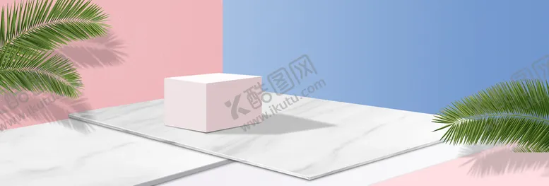 编号：67183410082123528709【酷图网】源文件下载-清新立体展柜背景