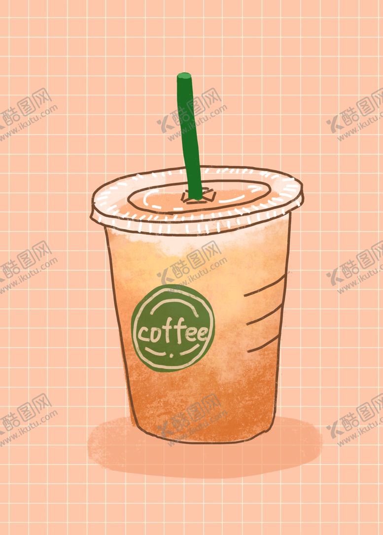 编号：80602606160654528926【酷图网】源文件下载-卡通手绘咖啡