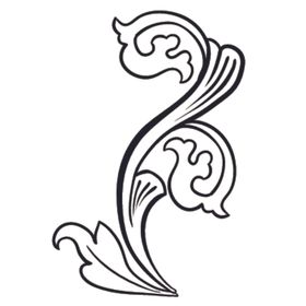 欧式复古花纹图案