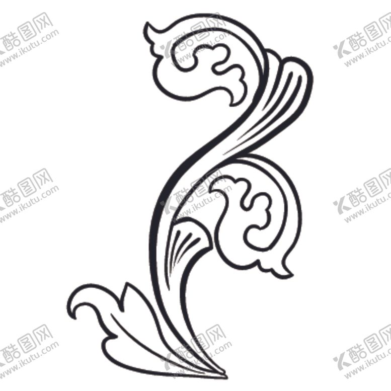 编号：71794206252134405361【酷图网】源文件下载-欧式复古花纹图案