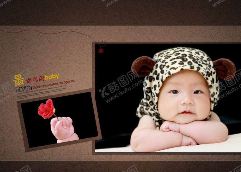 编号：69543409251902144460【酷图网】源文件下载-韩流宝贝幼儿少儿纪念相册模板