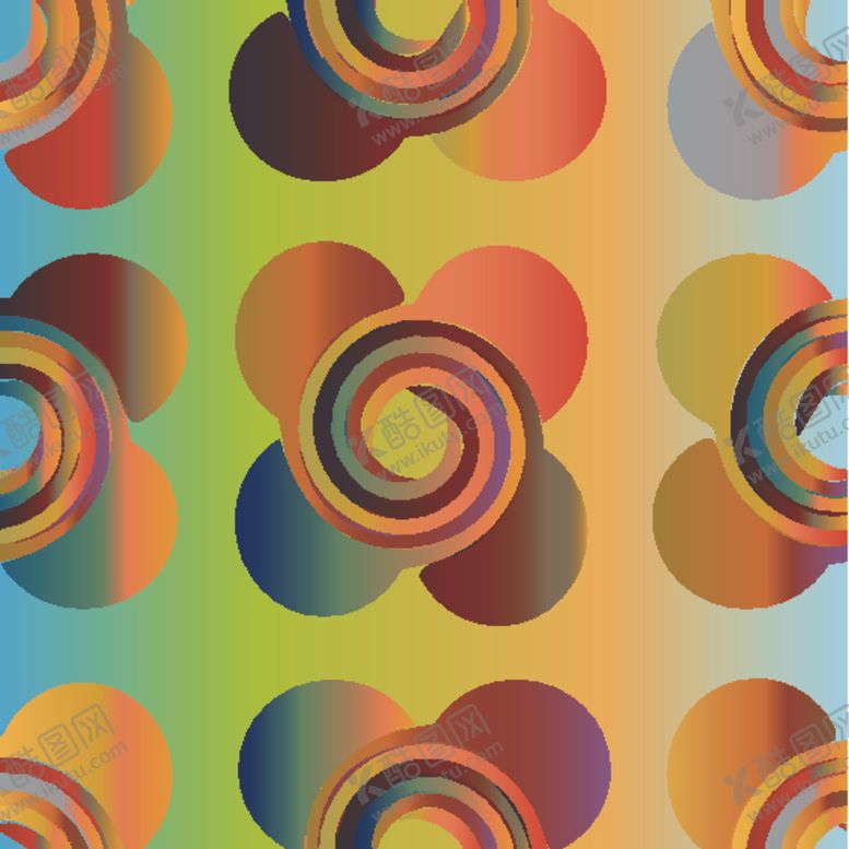 编号：89520409192053044168【酷图网】源文件下载-复古花纹图案背景