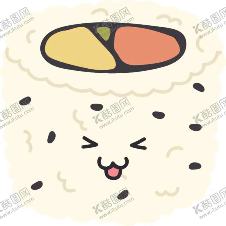 编号：88181606271608422452【酷图网】源文件下载-卡哇伊美食
