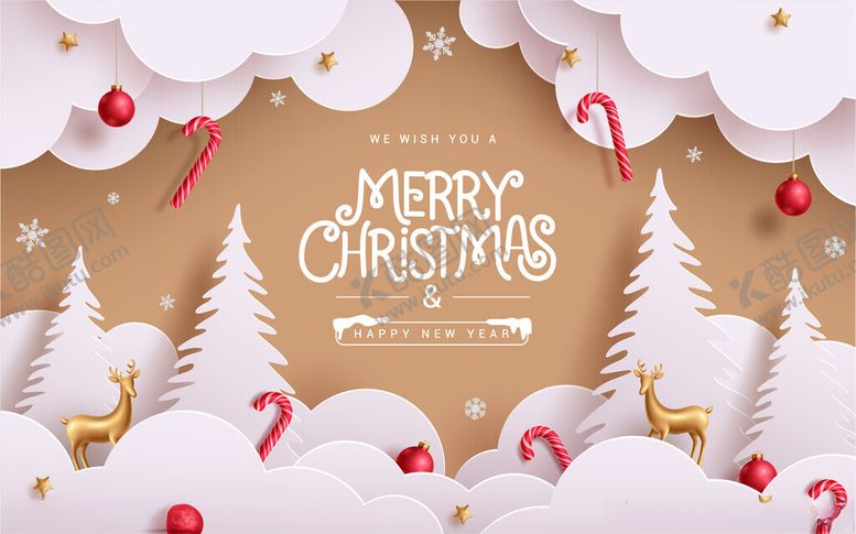 编号：41330511171523567218【酷图网】源文件下载-圣诞雪景海报