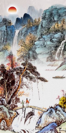 山水画