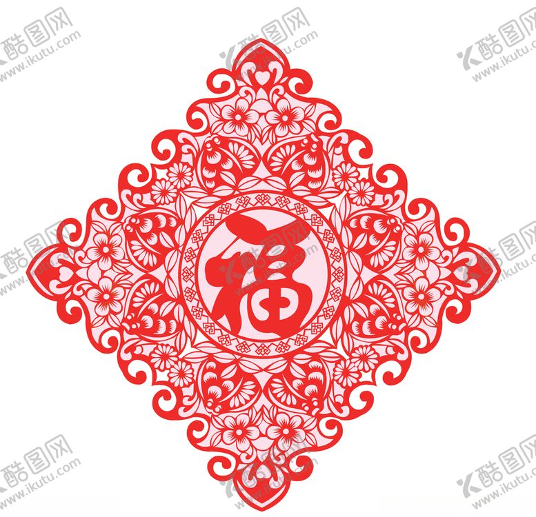 编号：33214407021420145853【酷图网】源文件下载-雕刻窗花镂空