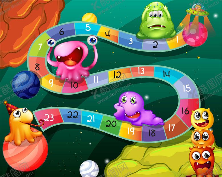 编号：17005510030626184755【酷图网】源文件下载-卡通怪兽游戏