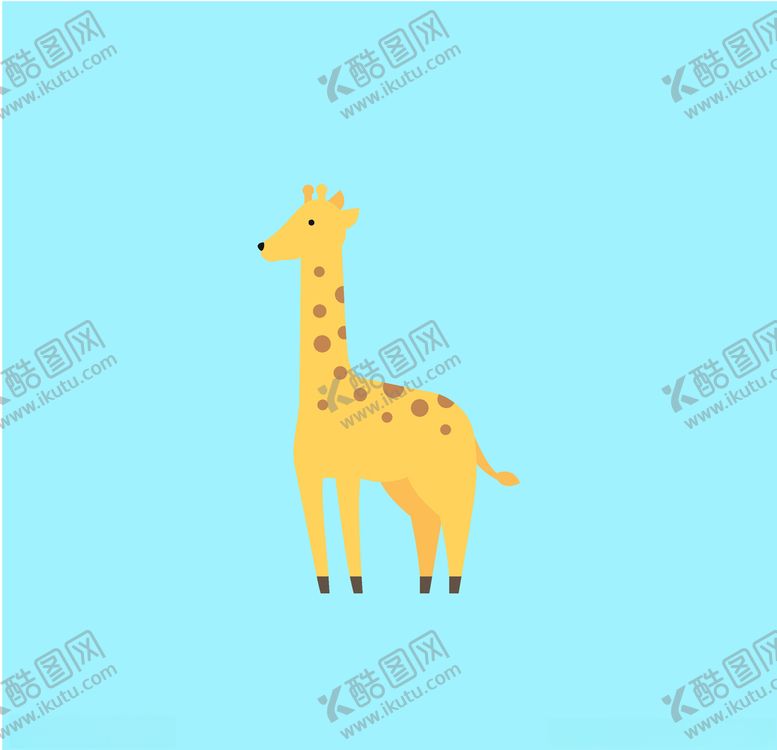 编号：18421610101202269266【酷图网】源文件下载-长颈鹿