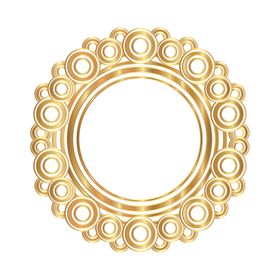 金色边框