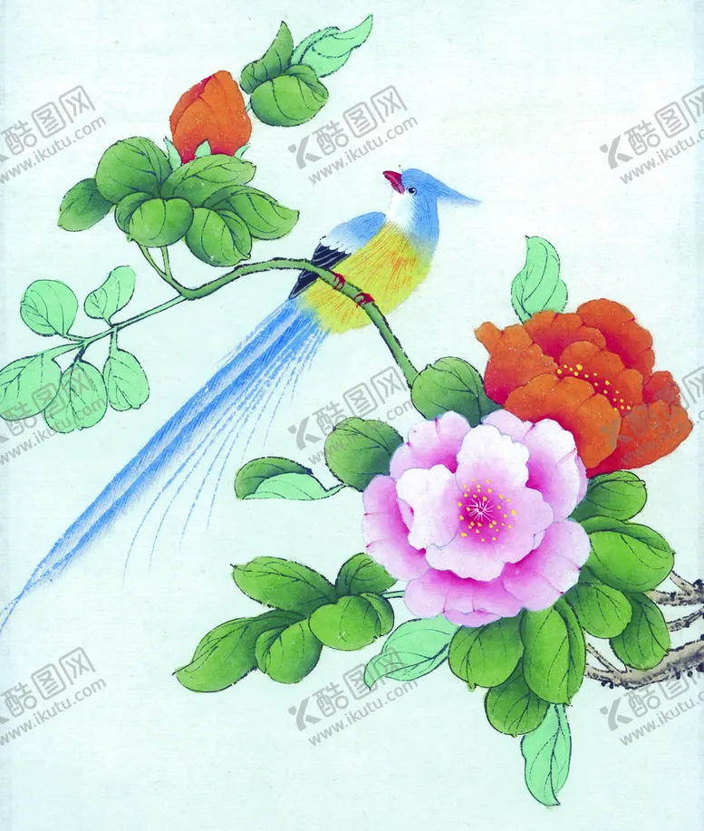编号：46120709241336118920【酷图网】源文件下载-花鸟画 