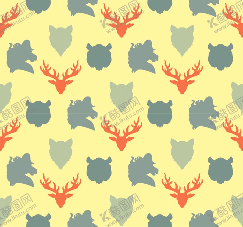 编号：49388209240318153636【酷图网】源文件下载-无缝花纹