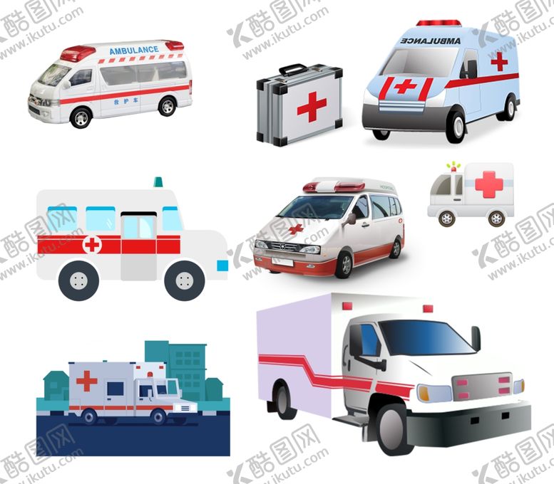 编号：14429209260409499732【酷图网】源文件下载-救护车