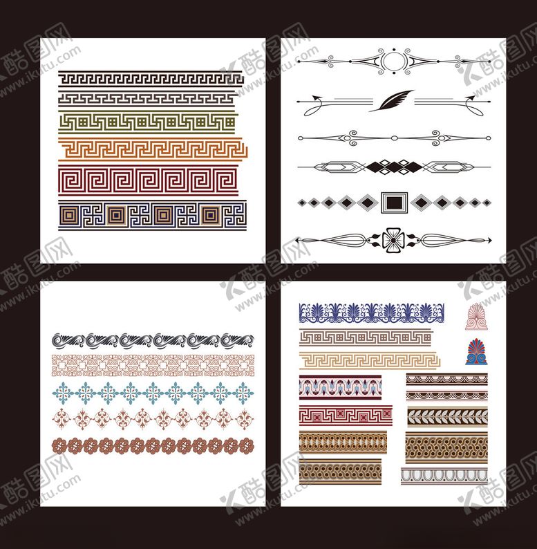 编号：23095809162145462464【酷图网】源文件下载-古典边框