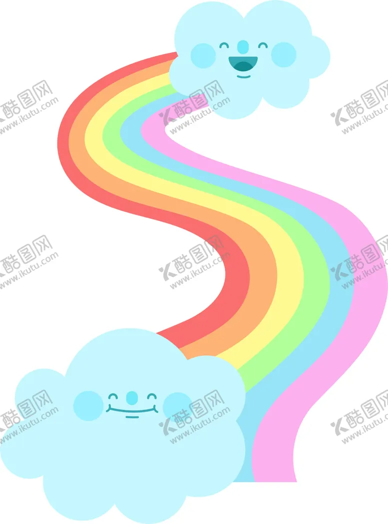 编号：48606301261550048845【酷图网】源文件下载-彩虹图案