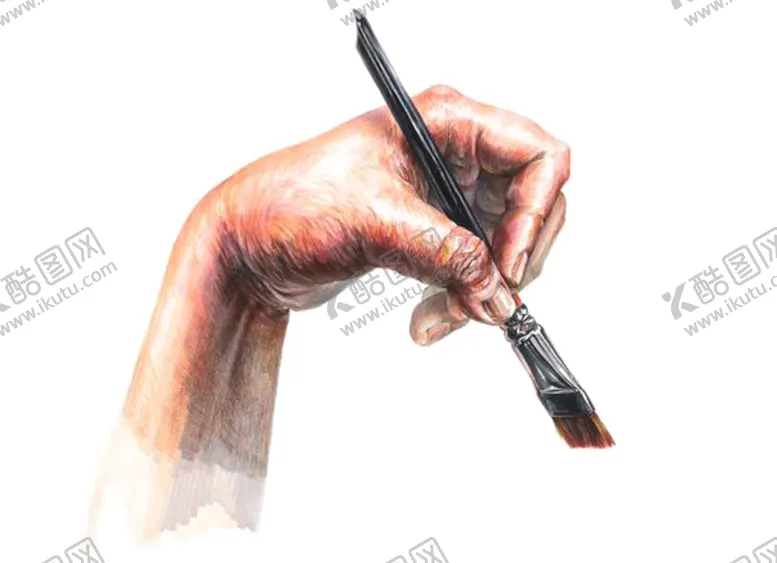 编号：90163607011739289103【酷图网】源文件下载-绘画的手