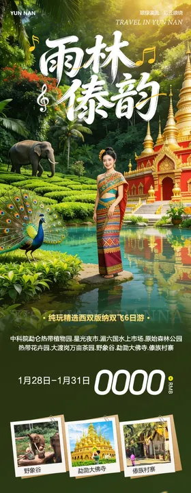 云南西双版纳旅游