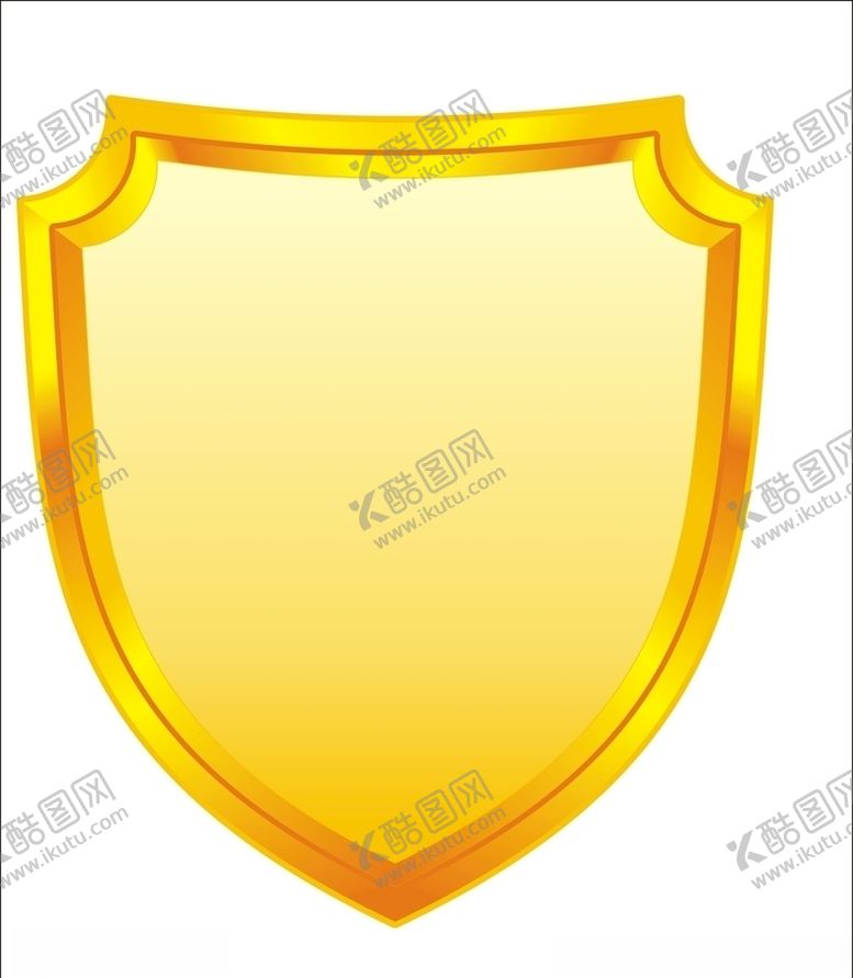 编号：27034809140409009579【酷图网】源文件下载-金色盾牌